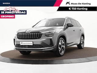 Skoda Kodiaq 1.5 TSI 204pk DSG PHEV Sportline Business · Wegklapbare Trekhaak · Camera · Elek. Bestuurdersstoel · Apple/Android Car Play · 19'' Inch · Garantie t/m 11-01-2030 of 100.000km