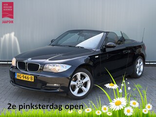 BMW 1-serie Cabrio BJR 2009 118i 143 PK High Executive STOELVERWARMING | CLIMA | CRUISE | LMV | SPORTSTOELEN | PDC