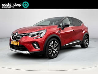 Renault Captur 1.6 E-Tech Plug-in Hybrid 160 Initiale Paris SOH 81,2%| Automaat | GEEN AFLEVERKOSTEN | Lederen bekleding | Apple Carplay / Android Auto | Adaptieve Cruise Control |