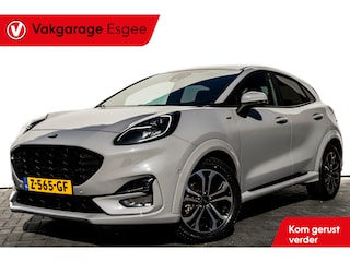 Ford Puma 1.0 125PK EcoBoost Hybrid ST-Line Vignale | Automaat | 15 DKM | Uniek | Leer Bekl | | B&O premium audio| PDC V/A | Clima | 18 inch | Privacy Glass | Led | Lane assist | Keyless |