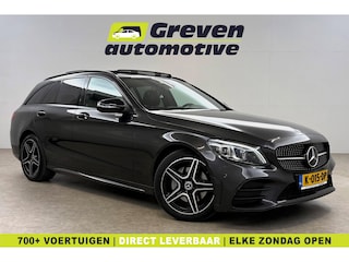 Mercedes-Benz C-klasse 200 Business Solution AMG | Pano | 360° Camera | Virtual | Sfeer | Carplay | Leder