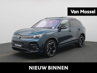Volkswagen Tiguan 1.5 eHybrid R-Line Edition | 272 PK | SoH 100% | Automaat | Panorama Dak | Lederpakket (Memory Seats) | Stoel Koeling en Verwarming | 360* Camera (Helicopter) |