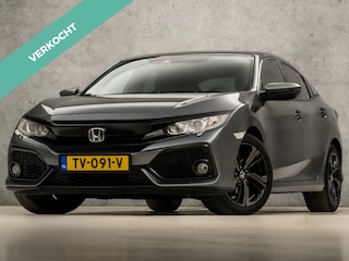 Honda Civic 1.0 i-VTEC Sport Automaat (NAVIGATIE, CAMERA, ZWART HEMEL, SPORTSTOELEN, ADAPTIVE CRUISE, TREKHAAK, NIEUWE APK, NIEUWSTAAT)