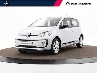 Volkswagen Up 1.0 60pk BMT High UP! · Cruise Control · P-Sensoren · 15"Velgen · Airco · Telefoonhouder · Mistlampen · Elek. Verstel- + Verwarmbare Spiegels ·