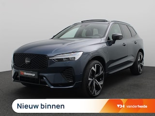 Volvo XC60 2.0 T6 Plug-in hybrid AWD Plus Black Edition 350PK Panoramadak, Trekhaak, 22" LM Velgen, Head-Up Display, Harman Kardon, 360gr. Camera, Stoelventilatie, Memorystoelen