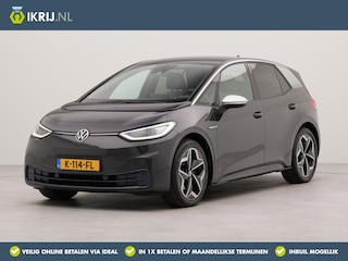Volkswagen ID.3 First Plus 58 kWh incl afneembare trekhaak | SoH 92,9 % | Afneembare trekhaak | Apple Carplay | Navigatie | Voorstoelen verwarmd | Achteruitrij camera | Parkeersensoren voor en achter | Navigatie | Spraakbediening | Stuur verwarmd | W