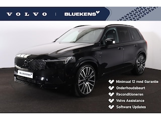 Volvo XC90 T8 Recharge AWD Ultra Black Ed. Exec. - Luchtvering - Panorama/schuifdak - IntelliSafe Assist & Surround - 360º Camera - Bowers & Wilkins audio - Adaptieve LED koplampen - Verwarmde voorstoelen, stuur & achterbank - Parkeersensoren voor & achter - Elektr. bedienb. voorstoelen met geheugen - Head up display - Draadloze tel. lader - Extra getint glas - 22' LMV