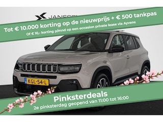 Jeep Avenger Summit 54 kWh / Panoramisch schuif/kanteldak / 2+6 Jaar Garantie