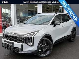Kia Sportage 1.6 T-GDi Plug-in Hybrid Black Edition | Elektrische voorstoelen | Suède/leder zwart | Stoelverwarming/stuurverwarming |Tijdelijke actieprijs inclusief inruilpremie!!!