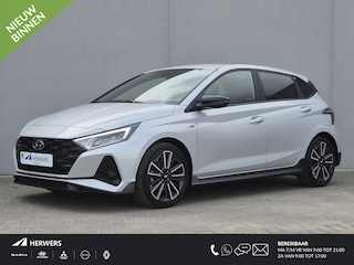 Hyundai i20 1.0 T-GDI N Line / Trekhaak afneembaar / Achteruitrijcamera / Navigatie via Apple Carplay of Android Auto / Cruise control / Climate control / Parkeersensoren achter / Trekgewicht 1110 kg /