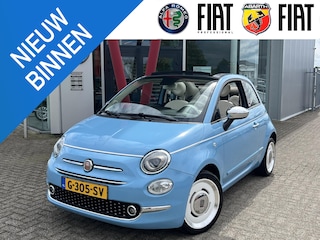 Fiat 500 0.9 TwinAir Turbo Spiaggina 58 | Carplay | Navi | Parkeersensoren | Vintage | Uniek!