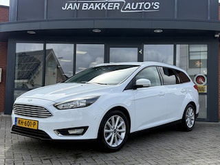 Ford Focus Wagon 1.0 Titanium ✅ Stoel + stuur verw ✅ half leer ✅ trekhaak ✅
