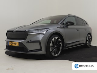 Skoda Enyaq iV 80 Sportline 204PK | Trekhaak | Achteruitrijcamera | Apple carplay Android auto | Cruise control adaptief | Stoel/stuurverwarming | Navigatie | Keyless entry/start | DAB | LED | 20"LMV