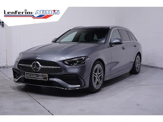 Mercedes-Benz C-klasse Estate 180 AMG Line NAP 1e eigen. ACC digi-dashboard electr bediende stoelen met memo 360 camera DAB-ontvangst panodak-glasuitv. PDC v+a electrische-achterklep schakelflippers private-glas led-verlichting drivers-assist sportstoelen met lederen/alcantara bekleding