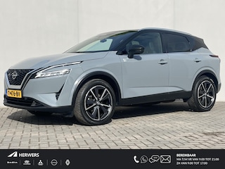 Nissan Qashqai 1.3 MHEV Tekna / Trekhaak (1.800KG) / Panoramadak / HUD / Elektr Bestuurders Stoel / Elektr. Achterklep / Cruise Control / 360 Camera / Apple Carplay&Android Auto /