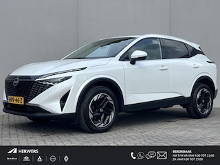 Nissan Qashqai 1.3 MHEV Xtronic N-Connecta / Cold Pack / Cruise Control / Apple Carplay & Android Auto / Navigatie / Airco / Sfeerverlichting / 18'' Lichtmetalen Velgen / Dode Hoek Detectie