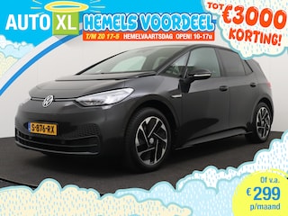 Volkswagen ID.3 Pro Edition 58 kWh (96%SOH) Warmtepomp Half-Leder 18'LMV