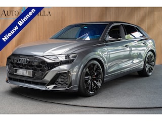 Audi Q8 60 TFSI e quattro Pro Line S Competition HUD Panodak 360° B&O ACC Leer LM velgen Memory seats Climate voor en achter PDC Elektr. uitklapbare trekhaak Stoelverwarming voor & achter Niveauregeling Massage Stoelventilatie NIEUW! Fabrieksgarantie!