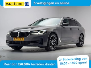 BMW 5-serie TOURING 520i Business Edition+ Aut. [ LED Apple / Android Leder Stoelverwarming Nav prof ]