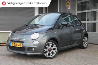 Fiat 500 500 C 0.9 TWINAIR LOUNGE GQ design uitvoering CLIMA LEER