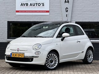 Fiat 500 1.2 Lounge Airco Schuif-Kanteldak Xenon Navi PDC