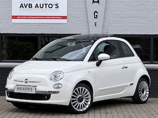 Fiat 500 1.2 Lounge Airco Schuif-Kanteldak Xenon Navi PDC
