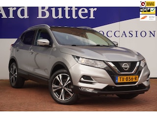 Nissan Qashqai 1.2 N-Connecta 116PK+360 CAMERA+NAVI+PANO-DAK=NL/1EIG/SUPER DEALER-ONDERH= NOVEMBER 2018