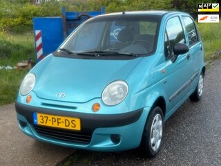 Daewoo Matiz 0.8 Style 5-Drs Stuurbekrachtiging Airco Elect. pakket Audio 2 x Airbag Colorpakket Getint glas 56083 km's NAP Nw Apk