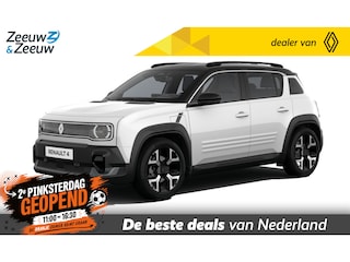 Renault 4 Techno comfort range | NU met €4700,- Zeeuw & Zeeuw voorraadkorting en GRATIS 5 jaar fabrieksgarantie | 409KM Actieradius | 165km laden in slechts 15 minuten | Nu in de showroom |