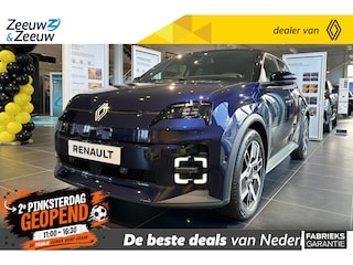 Renault 5 Comfort Range Techno | NU met €1.300,- Zeeuw & Zeeuw voorraadkorting en met GRATIS 5 jaar fabrieksgarantie tot 160.000km | PACK WINTER | V2G ready | Auto van het Jaar 2025 | Te financieren tegen 2,9% rente |