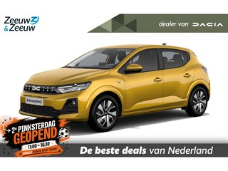 Dacia Sandero Eco-G 120 limited edition | Nu te bestellen! | Gratis 7 jaar garantie tot 140.000km | 1,9% Actiefinanciering i.c.m. Dacia 50/50 Deal |