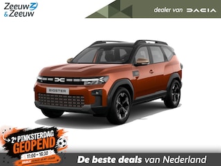 Dacia Bigster Hybrid-G 150 4x4 Extreme l Te bestellen in verschillende kleuren | Vraag naar de voorraad | Met 7 jaar garantie tot 140.000km | Financier vanaf 2,9% rente | Merk, model en uitvoering kunnen bij het voertuig worden aangepast.