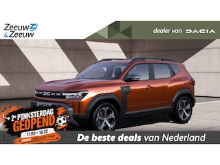 Dacia Duster Journey mild Hybrid 130 | Nu uit voorraad leverbaar met € 2.000,- Zeeuw & Zeeuw voorraadkorting en Gratis 7 jaar Fabrieksgarantie !