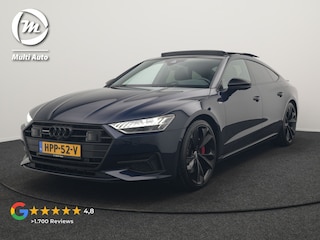 Audi A7 Sportback 50 TFSI e Quattro 2x S Line PHEV 299pk | Trekhaak Af Fabriek | Panodak | Head Up | Adaptive Cruise | Bang & Olufsen | 360 Camera | Alcantara Sportstoelen Memory & Verwarmd | Matrix LED | Stuur Verwarmd | Sfeerverlichting | Keyless | Plug In Hybrid |