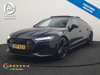 Audi A7 Sportback 50 TFSI e Quattro 2x S Line PHEV 299pk | Trekhaak Af Fabriek | Panodak | Head Up | Adaptive Cruise | Bang & Olufsen | 360 Camera | Alcantara Sportstoelen Memory & Verwarmd | Matrix LED | Stuur Verwarmd | Sfeerverlichting | Keyless | Plug In Hybrid |