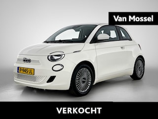 Fiat 500 Icon 42 kWh | Lage km stand | Apple carplay/Android auto | Stoelverwarming | Keyless entry | Airco |