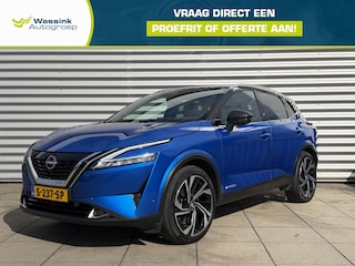 Nissan Qashqai 1.5 e-Power Tekna Plus Automaat | Navigatie | 360 Camera | Leder | Panorama Dak | Bose | Full Options! | € 51.600,- Nieuwwaarde