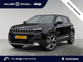 Jeep Avenger Summit EV 54kWh 156pk | LEDEREN BEKLEDING | ELEKTR. ACHTERKLEP | ADAPTIVE CRUISE | STOELVERW. | APPLE CARPLAY / ANDROID AUTO