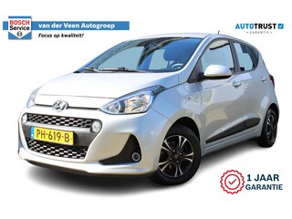 Hyundai i10 1.0i Go! | Incl. 12 maanden Garantie | Cruise controle | Apple CarPlay/Android Auto | Climate controle | Start/stop systeem | Centrale deurvergrendeling | Elektrische ramen V+A | Radio | Bluetooth | Isofix | Origineel NL Auto | NAP |