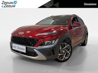 Hyundai Kona 1.6 HYBRID | PREMIUM SKY | SCHUIF/ KANTEL DAK | 18'' VELGEN | LEDER |