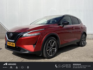 Nissan Qashqai 1.3 MHEV Tekna / Trekhaak / Panoramadak / HUD / Elektr Bestuurders Stoel / Elektr. Achterklep /