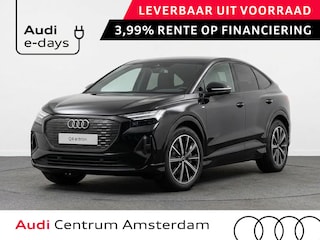 Audi Q4 45 S edition Competition 82 kWh 286 pk | Assistentiepakket plus | Optiekpakket zwart plus | Ambient lichtpakket | Stoelverwarming voor |