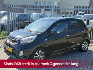Kia Picanto 1.0 CVVT ISG 5 deurs! NL AUTO NAP! Leer l Airco ECC l MTF-stuur l 15'LMV l Trekhaak! 2e eigenaar l TOPSTAAT!