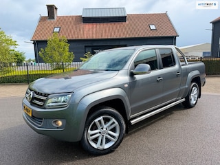 Volkswagen Amarok 2.0 TDI 180PK Highline AUTOMAAT DUBBEL-CABINE 5 PERSOONS LEER NAVI CAMERA TREKHAAK