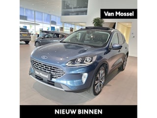 Ford Kuga 2.5 PHEV Titanium X | Panoramadak | Dodehoekdetectie | B&O | 20" LMV | Elektrisch wegklapbare Trekhaak | Head-Up Display | Full LED koplampen | Adaptive Cruise Control |