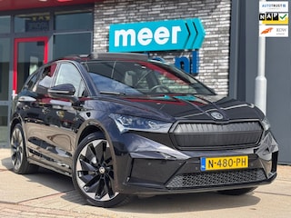 Skoda Enyaq iV 80 Sportline SOH 93.7% l PANO l TREKHAAK l CAMERA l KEYLESS l WARMTEPOMP l DODEHOEK l ACC l ORG.NL l DEALER OND