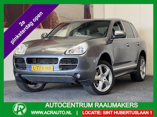 Porsche Cayenne 4.5 S YOUNGTIMER ! LUCHTVERING LEDER NAVIGATIE CRUISE CONTROL CLIMATE CONTROL TELEFOON ELK UITKLAPBARE TREKHAAK PDC ZEER MOOI !!