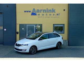 Skoda Rapid Spaceback 1.0 Tsi Clever 110 pk Navigatie, Winterpack, Xenon, cruisecontrol, Autom. airco, Panoramadak, Lm velgen