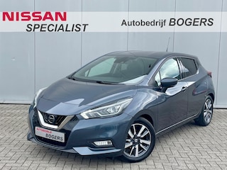 Nissan Micra 1.0 IG-T Tekna Navigatie, Climate Control, Cruise Control, LED, Bose, 16"Lm, Stoelverwarming,