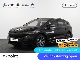 Skoda Enyaq iV 80 Sportline 204pk | Navigatie| Parkeeercamera | Adaptieve cruise controle | Verwarmd stuurwiel | Verwarmbare voorstoelen